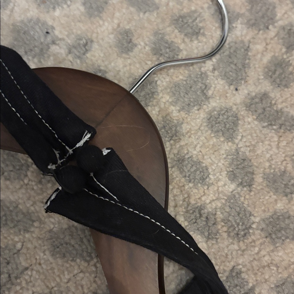 Anthropologie Black Halter Wide-Leg Jumpsuit - Picture 14 of 16